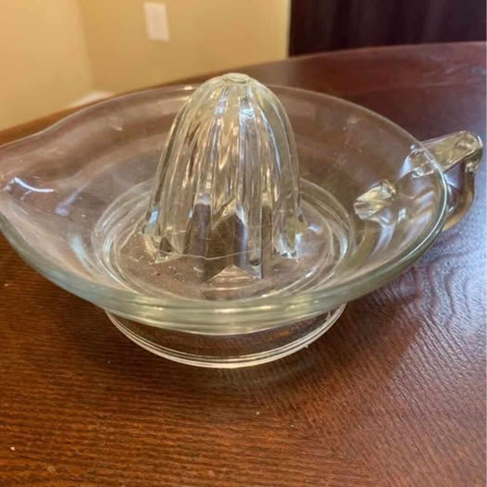 Vintage Glass Citrus Juicer